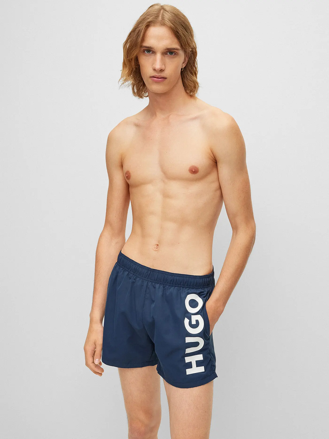 HUGO | Badeshorts ABAS | blau